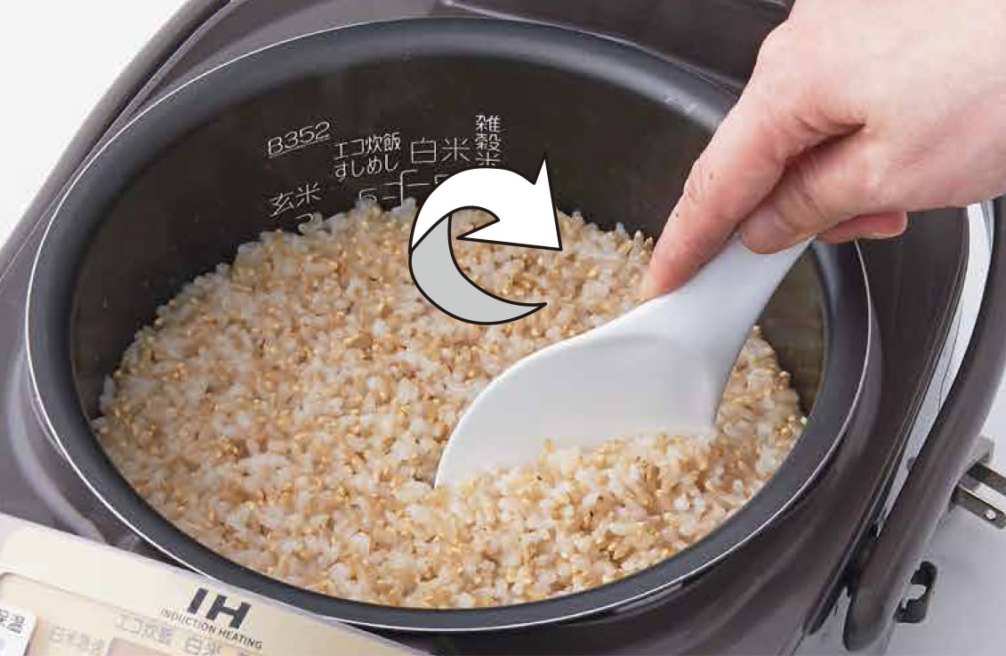 やさしくほぐす