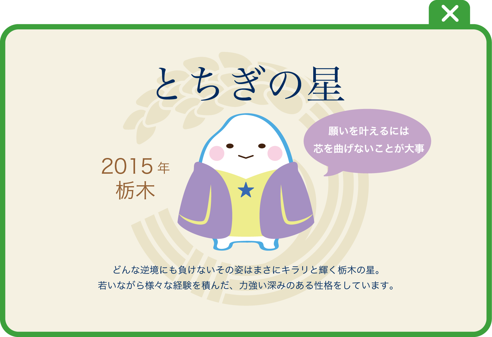 とちぎの星