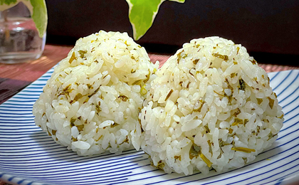 茶がらおにぎりわが家の美味しいもったいないレシピ