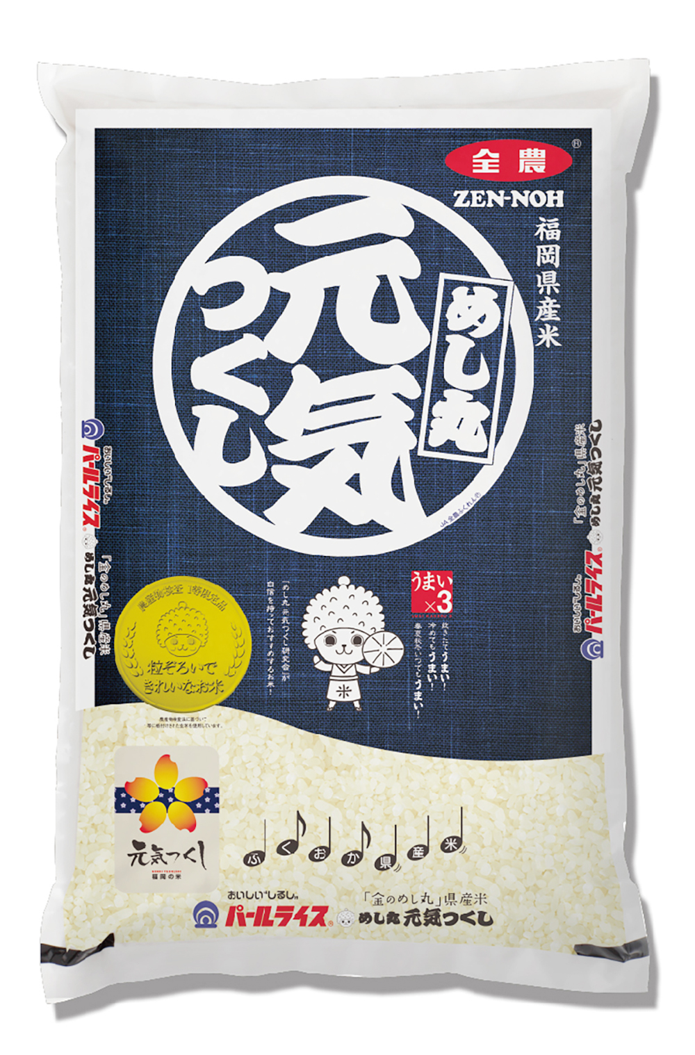 令和5年新米　元気つくし20kg お米　白米　福岡県産米　特A受賞　銘柄米