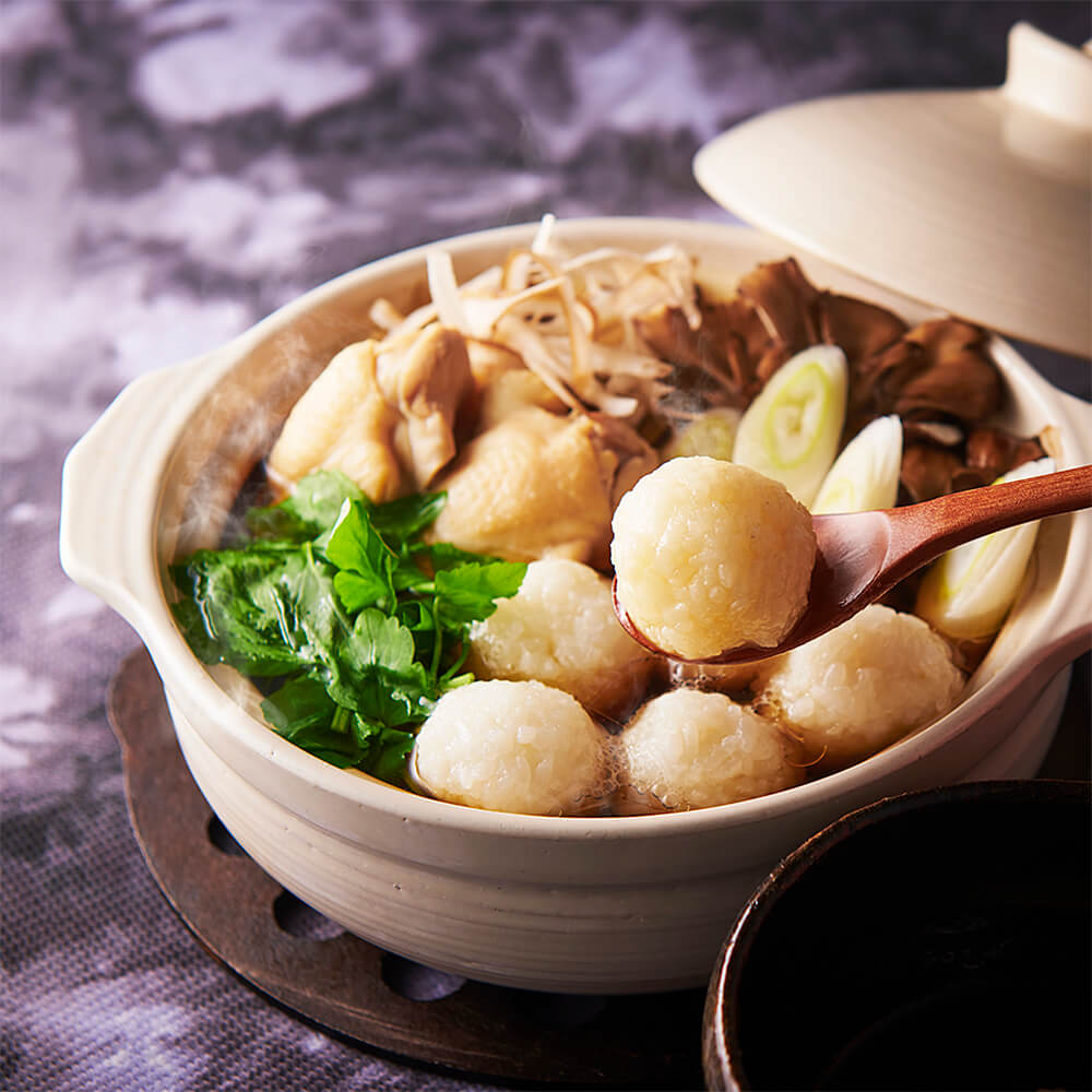 秋田のおふくろの味だまこ鍋｜スープ｜レシピ｜知る・楽しむ｜全農パールライス株式会社