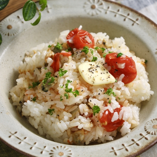 ボンゴレ炊き込みご飯