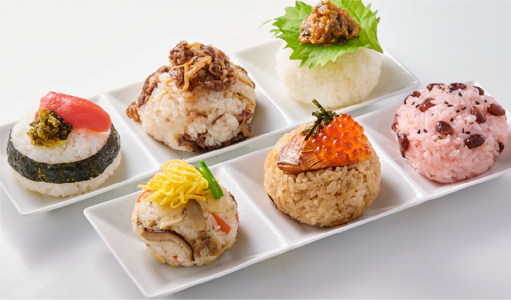 色とりどりのご当地おにぎり