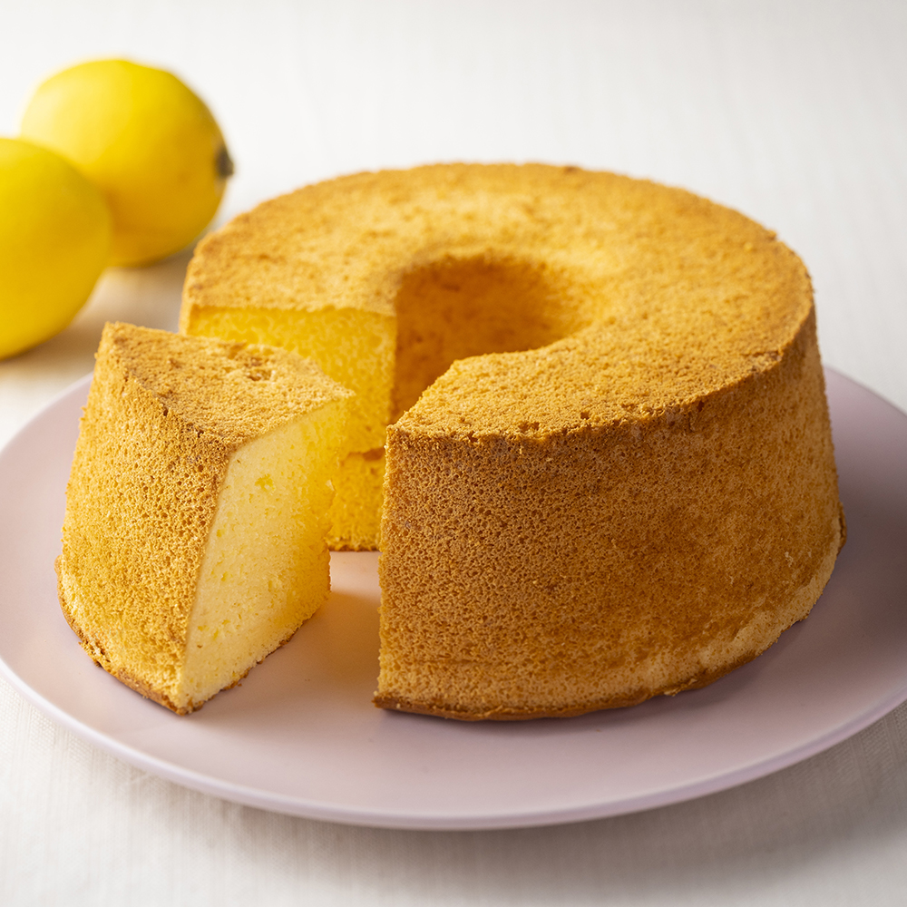 米粉のはちみつレモンシフォンケーキ