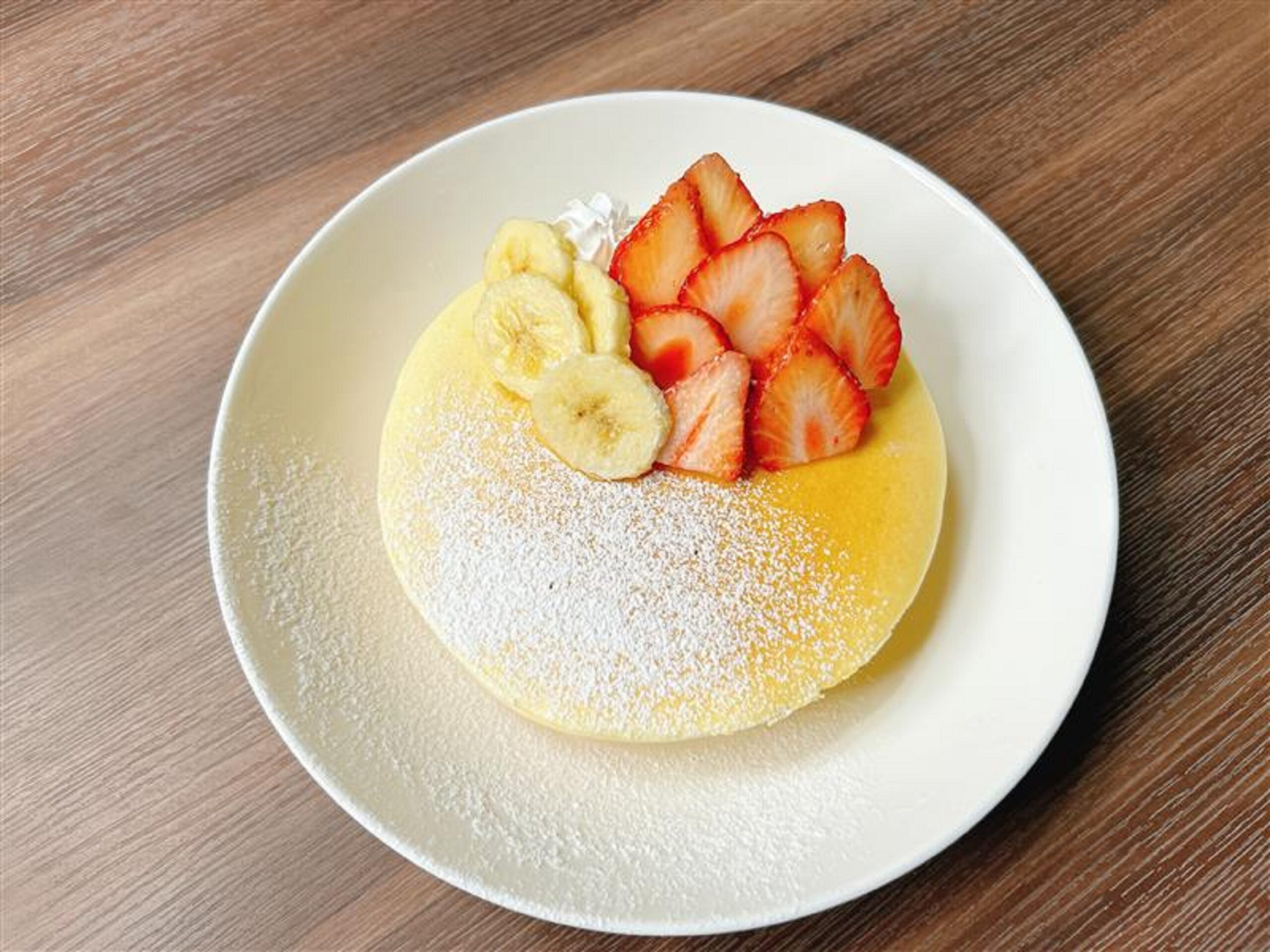 グルテンフリーの米粉パンケーキ