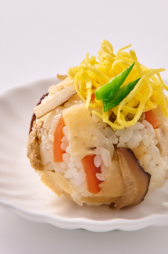 五目飯おにぎりのレシピ | 全農パールライス株式会社