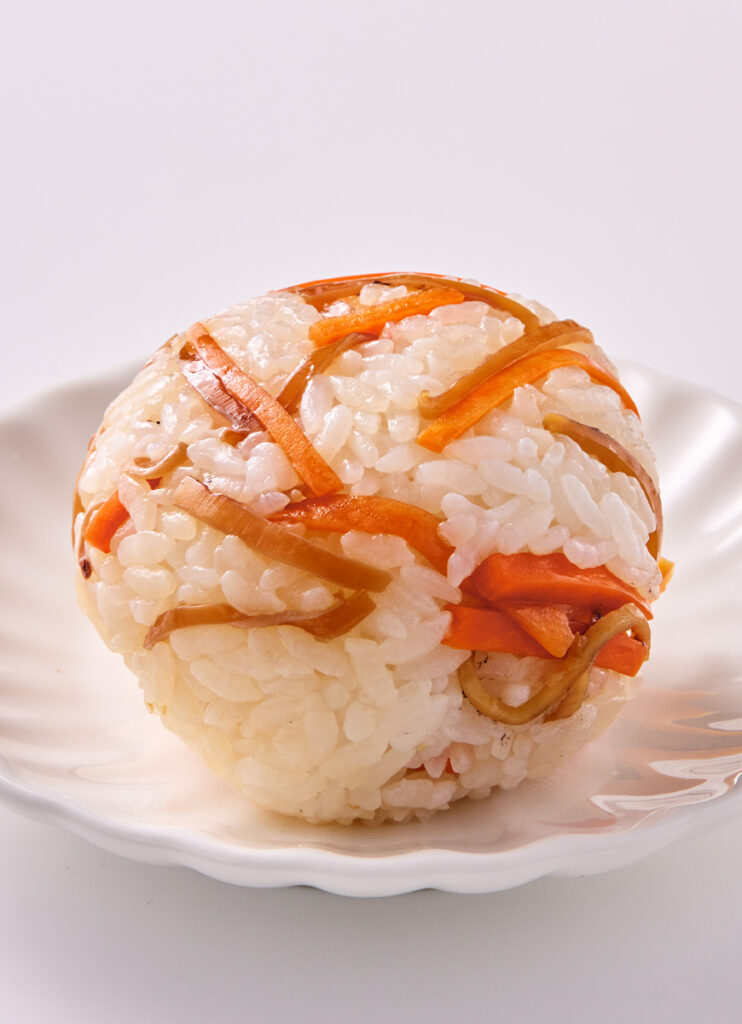 いかにんじんおにぎり